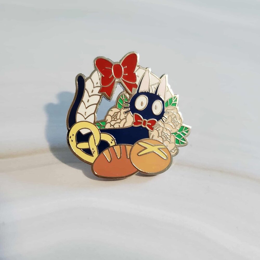 ✨2/$20 - Studio Ghibli Kiki's Delivery Service Jiji Pin